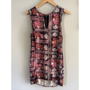 Vintage Three Of Something Sleeveless Sheath Dress S M